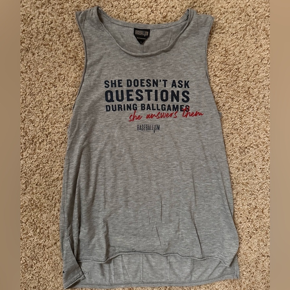 Baseballism Tank Top